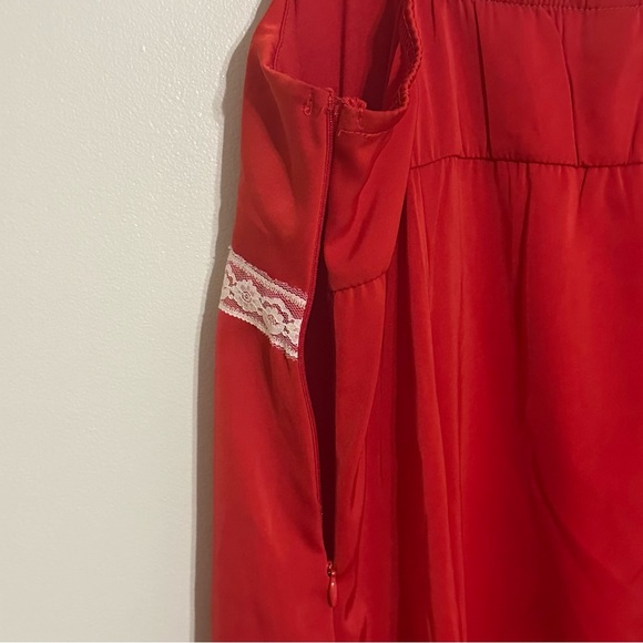 Wild Fable Lace Trim Mini Slip Flirty Feminine Holiday Dress - Picture 7 of 13